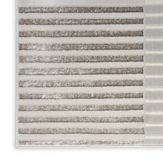 The Rug Corner Nourison Home Nourison Home - Splash Silver/Green Area Rug BSK04  