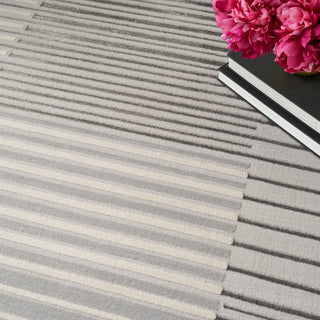 The Rug Corner Nourison Home Nourison Home - Splash Silver/Green Area Rug BSK04  