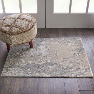 The Rug Corner Nourison Home Silk Shadows SHA17 SAND Area Rugs  