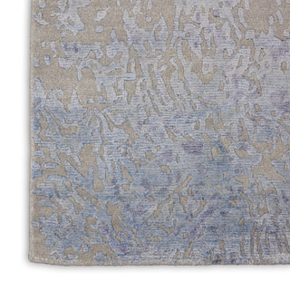 Nourison Home - Silk Shadows Grey/Blue Area Rug SHA18