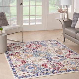 The Rug Corner Nourison Home Nourison Home - Grafix Blue/Multi Area Rug GRF31  