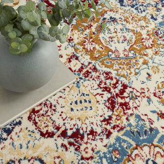 The Rug Corner Nourison Home Nourison Home - Grafix Blue/Multi Area Rug GRF31  