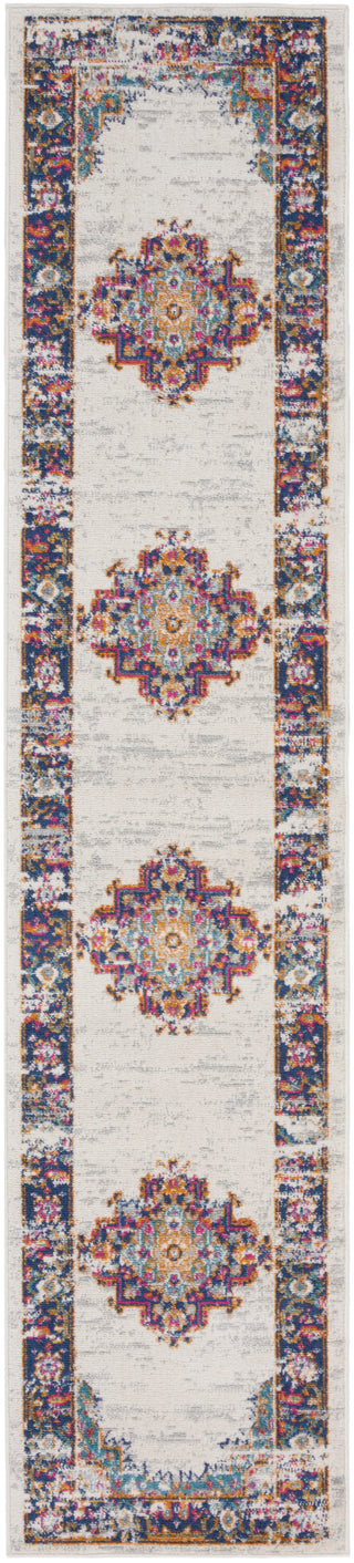 Nourison Home - Passion Ivory/Blue Area Rug PSN03