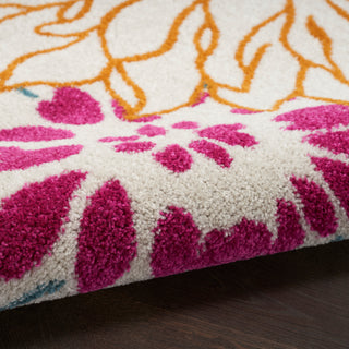 The Rug Corner Nourison Home Nourison Home - Passion Ivory/Multi-Color Area Rug PSN17  