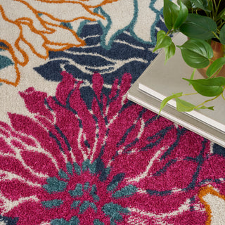 The Rug Corner Nourison Home Nourison Home - Passion Ivory/Multi-Color Area Rug PSN17  
