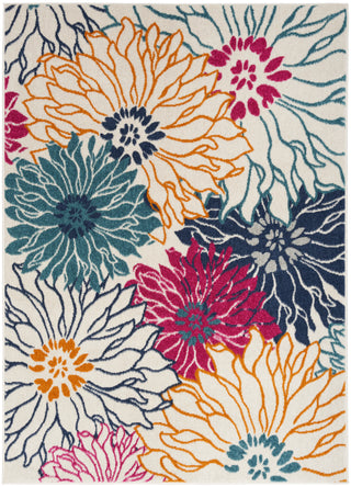 The Rug Corner Nourison Home Nourison Home - Passion Ivory/Multi-Color Area Rug PSN17  