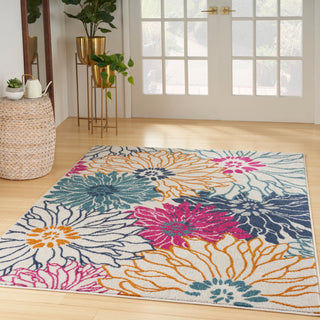 The Rug Corner Nourison Home Nourison Home - Passion Ivory/Multi-Color Area Rug PSN17  