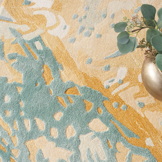 The Rug Corner Nourison Home Nourison Home - Prismatic Sand/Blue Area Rug PRS36  