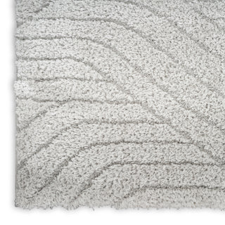 The Rug Corner Calvin Klein Calvin Klein Surfaces - Silver/Grey Area Rug SFC01  