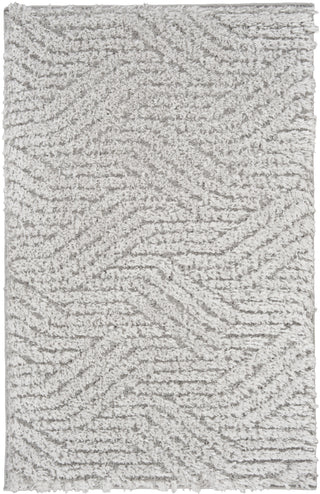 The Rug Corner Calvin Klein Calvin Klein Surfaces - Silver/Grey Area Rug SFC01  