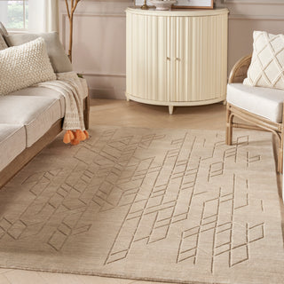 The Rug Corner Nourison Home Alessia ALE01 BEIGE Area Rugs  