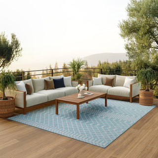 Nourison Home - Positano Aqua Area Rug POS02