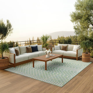 The Rug Corner Nourison Home Positano POS02 BLUGN Area Rugs  