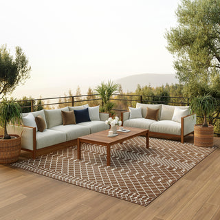 The Rug Corner Nourison Home Nourison Home - Positano Natural Area Rug POS02  