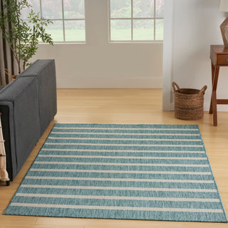 The Rug Corner Nourison Home Nourison Home - Positano Aqua/Ivory Area Rug POS03  