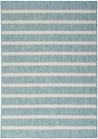 The Rug Corner Nourison Home Nourison Home - Positano Aqua/Ivory Area Rug POS03  