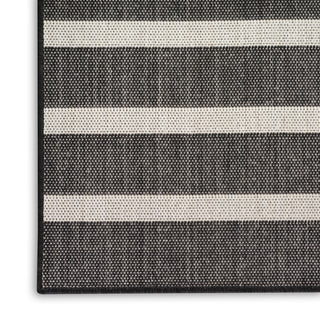 The Rug Corner Nourison Home Nourison Home - Positano Black/Ivory Area Rug POS03  