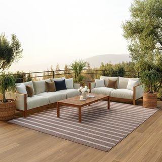 The Rug Corner Nourison Home Nourison Home - Positano Natural/Ivory Area Rug POS03  
