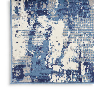 Nourison Home - Grafix Navy/Blue Area Rug GRF38