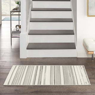 Nourison Home - Grafix Ivory/Green Area Rug GRF41