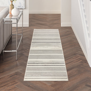 Nourison Home - Grafix Ivory/Green Area Rug GRF41