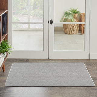 The Rug Corner Nourison Home Nourison Home - Natural Texture Ivory/Grey Area Rug NTX01  