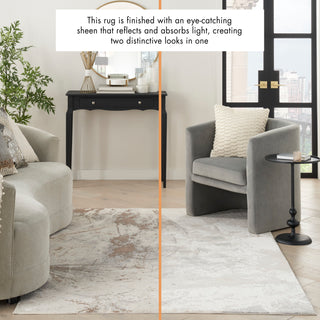 Nourison Home - Desire Cream/Grey Area Rug DSR04