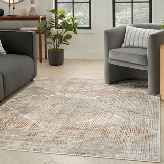 The Rug Corner Nourison Home Nourison Home - Sparkle Grey/Mocha Area Rug ILI03  