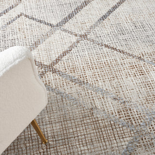 The Rug Corner Nourison Home Nourison Home - Sparkle Grey/Mocha Area Rug ILI03  