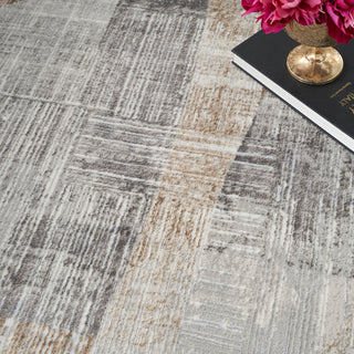 The Rug Corner Nourison Home Sparkle ILI04 GREY Area Rugs  
