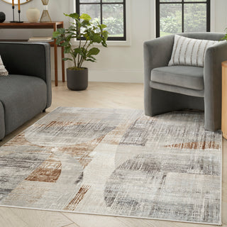 The Rug Corner Nourison Home Sparkle ILI04 GREY Area Rugs  