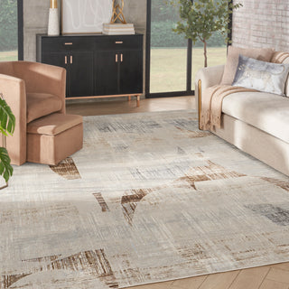 The Rug Corner Nourison Home Sparkle ILI04 GREY Area Rugs  