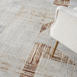 The Rug Corner Nourison Home Sparkle ILI04 GREY Area Rugs  