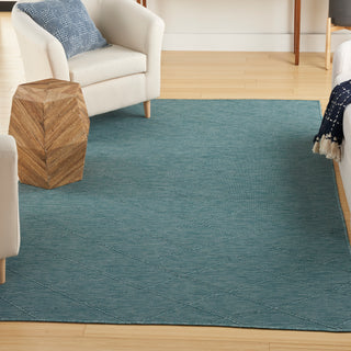 The Rug Corner Nourison Home Washable Solutions WSL01 AQUA Area Rugs  