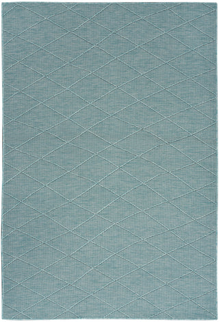 The Rug Corner Nourison Home Washable Solutions WSL01 AQUA Area Rugs  