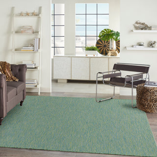 The Rug Corner Nourison Home Washable Solutions WSL01 BLGRN Area Rugs  