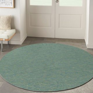 The Rug Corner Nourison Home Washable Solutions WSL01 BLGRN Area Rugs  