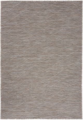 The Rug Corner Nourison Home Nourison Home - WAshable Solutions Grey/Mocha Area Rug WSL01  