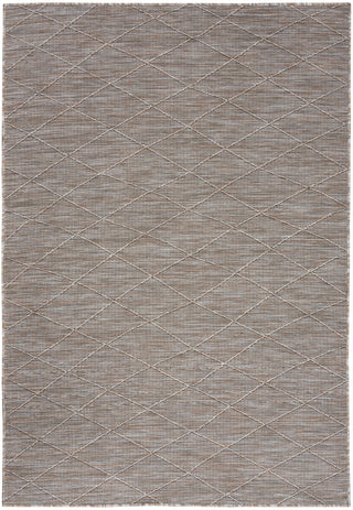 The Rug Corner Nourison Home Nourison Home - WAshable Solutions Grey/Mocha Area Rug WSL01  