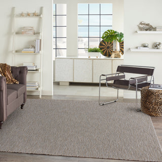 The Rug Corner Nourison Home Nourison Home - WAshable Solutions Grey/Mocha Area Rug WSL01  