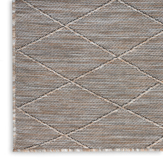 The Rug Corner Nourison Home Nourison Home - WAshable Solutions Grey/Mocha Area Rug WSL01  