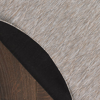 The Rug Corner Nourison Home Nourison Home - WAshable Solutions Grey/Mocha Area Rug WSL01  