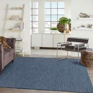 The Rug Corner Nourison Home Nourison Home - Washable Solutions Navy/Blue Area Rug WSL01  