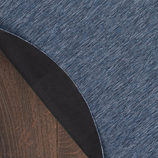 The Rug Corner Nourison Home Nourison Home - Washable Solutions Navy/Blue Area Rug WSL01  