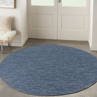 The Rug Corner Nourison Home Nourison Home - Washable Solutions Navy/Blue Area Rug WSL01  