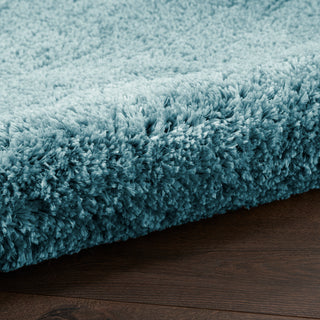 The Rug Corner Nourison Home Dreamy Shag DRS05 AQUA Area Rugs  