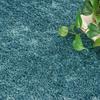 The Rug Corner Nourison Home Dreamy Shag DRS05 AQUA Area Rugs  