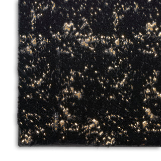 Nourison Home - Cozy Shimmer Black/Gold Area Rug CSH01