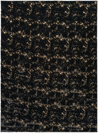 Nourison Home - Cozy Shimmer Black/Gold Area Rug CSH01