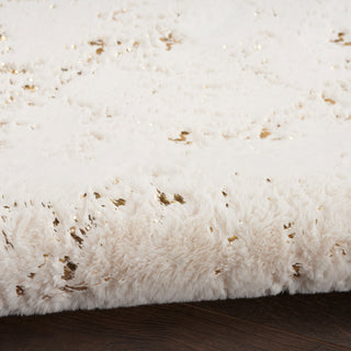 The Rug Corner Nourison Home Cozy Shimmer CSH01 IVGLD Area Rugs  